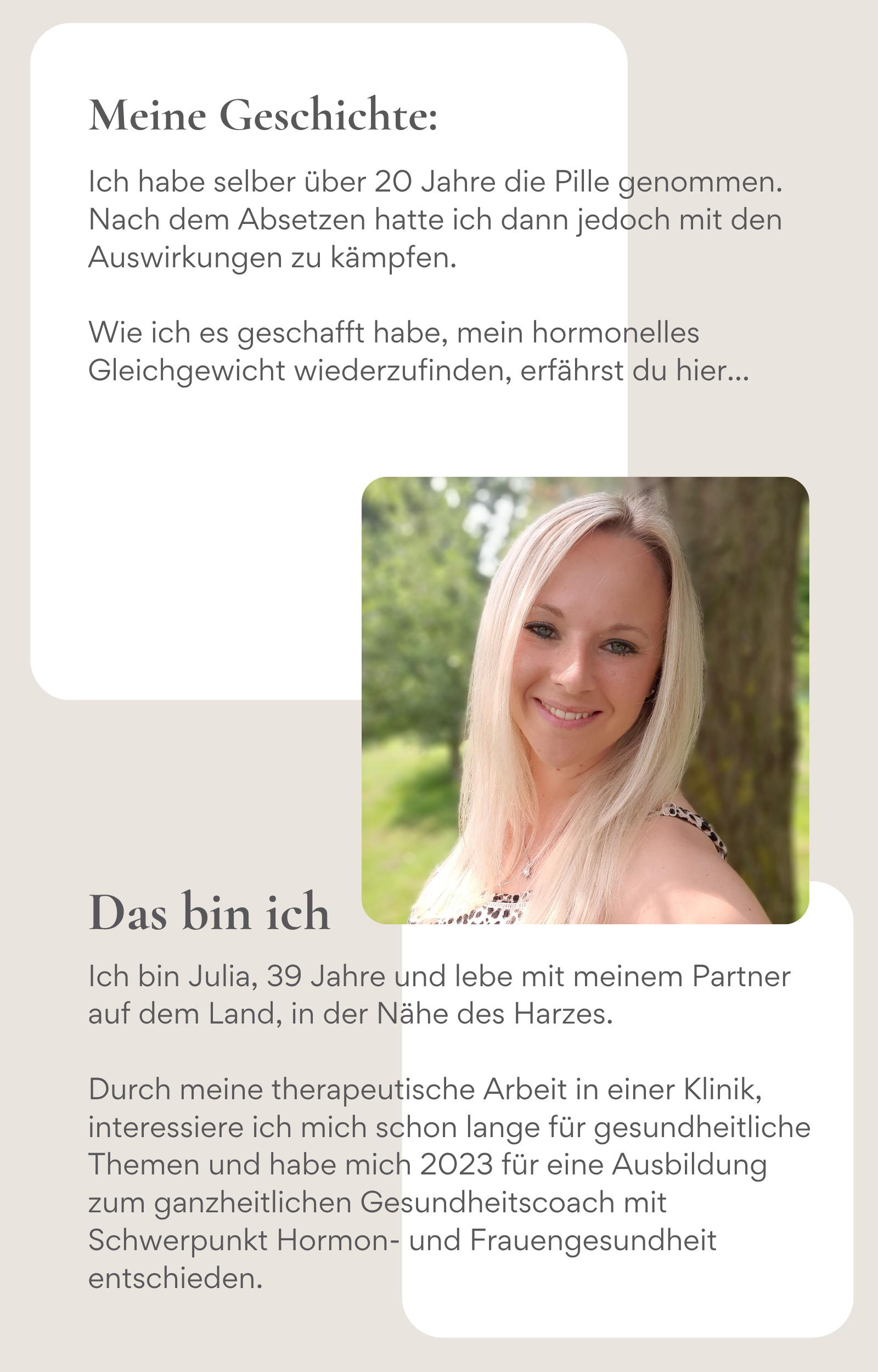 Meine Geschichte – Das bin ich